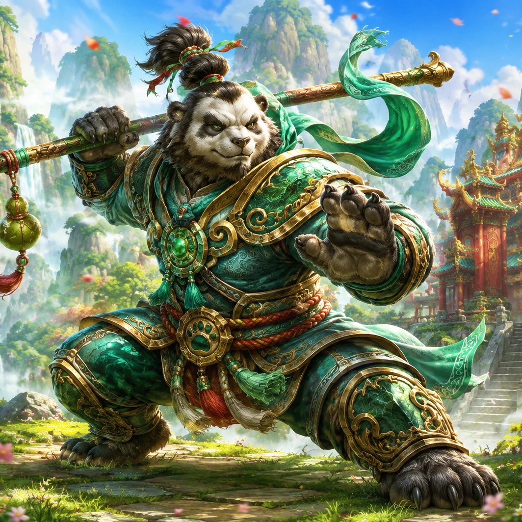 Mop Classic Panda Warrior